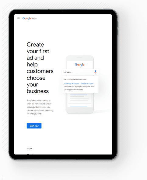 An example of effective contextual advertising setup (Google Ads) by Finoa GmbH team.